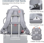Beraliy Large Travel Backpack, Ailrline Approved Personal Item Bag, 17.3 Inch - Image 7