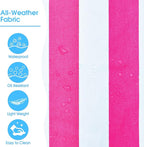 Becokan Beach Bags for Women Large Waterproof Beach Tote Bag Zipper Beach Bags - Image 3