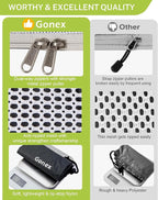Compression Packing Cubes, Gonex Extensible Storage Mesh Bags Organizers - Image 3