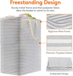 Lifewit 2 Pack Laundry Hamper Large Collapsible Laundry Baskets, Freestanding - Image 2