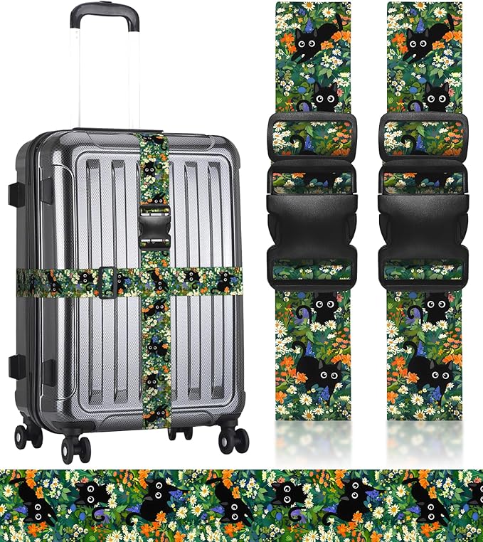 Luggage Straps for Suitcases Travel Belt Luggage Band Heavy Duty Traveling by Stanoha