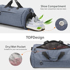 TOPDesign Gym Bag for Women & Men, Unisex Duffel Bag - Image 6