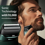 Electric Foil Shavers for Men, Mini Electric Razor, Compact Face Shaver - Image 8