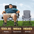 EVER ADVANCED Oversized Folding Camping Chair - Image 3