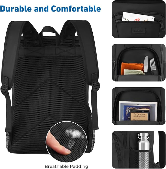 Cooler Backpack, Insulated Backpack Cooler Leakproof Waterproof Large Capacity - Image 6