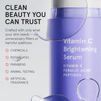 iRestore Vitamin C Brightening Serum – Anti Aging Face Serum with 15% Ascorbic Acid, Vitamin E, Ferulic Acid, Peptide Complex & Hyaluronic Acid (Pack of 3)