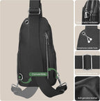 befen Genuine Leather Small Sling Bag - Image 6