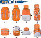 ZOMAKE Ultra Lightweight Packable Backpack 25L, Foldable Hiking Backpacks Water - Image 6