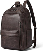 30L Business Laptop Backpack for Women Men, Travel Work Backpack Purse Faux by LATMAP