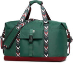 SUNNY BIRD Duffel with Utility Pouch, 40L Weekender Overnight Bag with Shoe by SUNNYBIRD