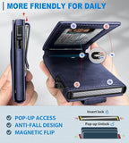 Airtag Wallet for Men, with Money Clip Gift Boxed, Slim Front Pocket Wallet - Image 3