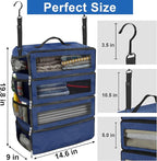 Suitcase Organizer, Travel Luggage Organizer Portable Hanging Travel Shelves - Image 4