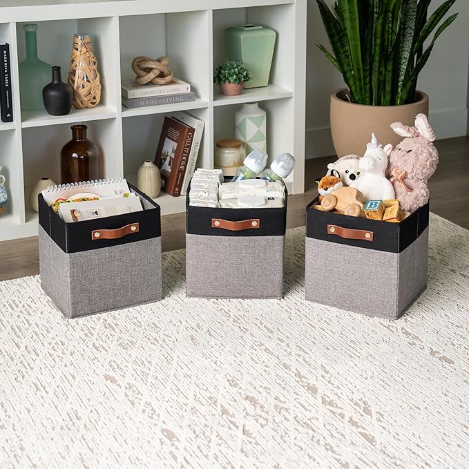 OrganiHaus 11x11 Cube Storage Bins - Image 4