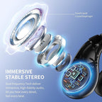 Open Ear Earbuds Wireless Bluetooth 6.1 Earphones, Flexible Clip On Ear buds - Image 3