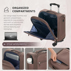 Verage Underseat Carry On Luggage - Image 3