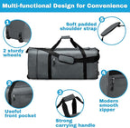 Finnhomy 100L Foldable Rolling Duffel Bag - Image 4