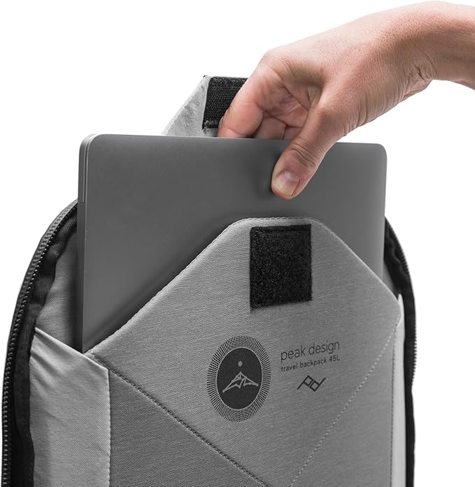 Peak Design Travel Backpack 45L, Expandable 35-45L Design, Rear and Top Access - Image 4