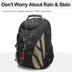 Boavan Laptop Backpack for men, 17.3 inch Laptop Bag - Image 6
