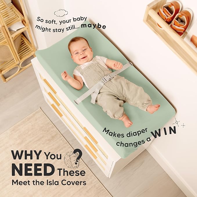 2-Pack Baby Changing Pad Covers - Image 2
