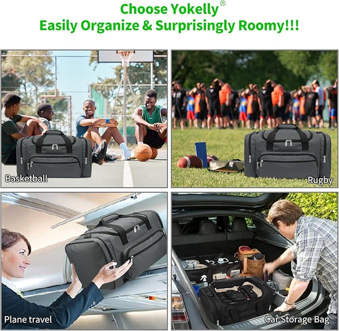 Sports Duffel Bag 20 inch for Travel Gym - Image 6