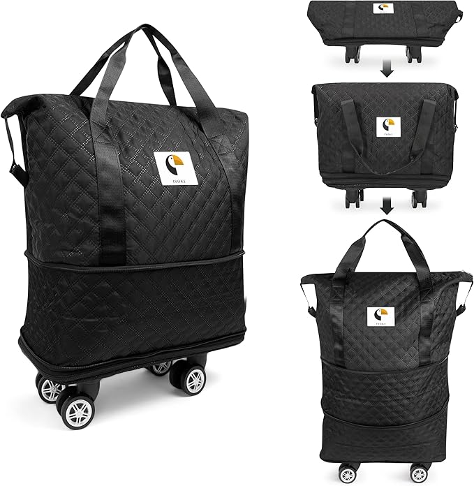 ISOKE Foldable Travel Duffel Bag by Unknown