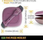 UCO Recycled ECO 5-Piece Camping Mess Kit - Image 7
