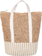 Roxy Women's Beach Tote Bag | Travel | Vacation | Straw | Lightweight | by Roxy