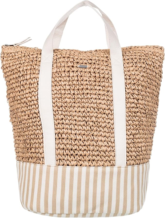 Roxy Women's Beach Tote Bag | Travel | Vacation | Straw | Lightweight | by Roxy
