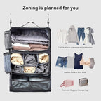 TABITORA Travel Portable Hanging Shelves Closet Organizer Packing Luggage - Image 5