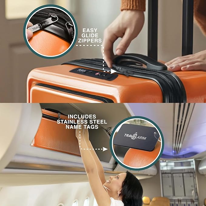 Luggage Sets 3 Piece, 22 Inch Carry on Luggage and 28 Inch Suitcases - Image 9