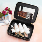 Aveniee Clear Makeup Bags, Double Layer Cosmetic Bags - Image 4