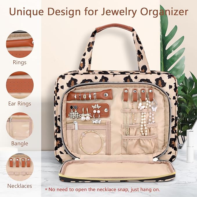 Wedama Toiletry Bag for Women, Hanging Travel Toiletry Bag - Image 2