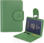 ALLIVE Rfid Passport Holder for Travel, Rfid Passport Cover Wallet, Genuine by ALLIVE