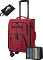LOVEVOOK Carry On Luggage Airline Approved, Suitcases by LOVEVOOK