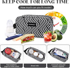 Freezable Lunch Bag, Freezable Snack Bag, Mini Cooler Bag - Image 4