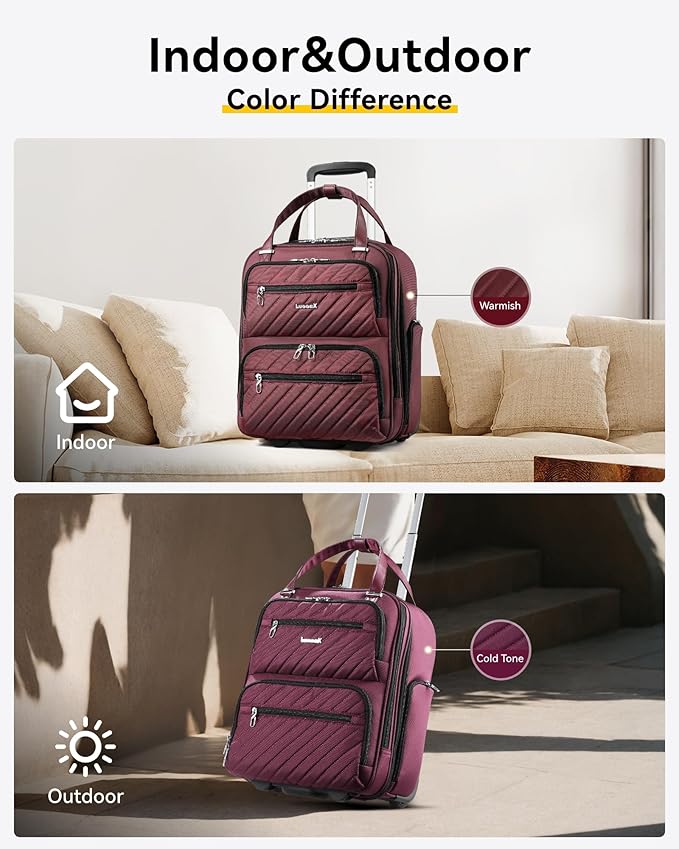 LUGGEX Underseat Carry On Luggage - Image 7