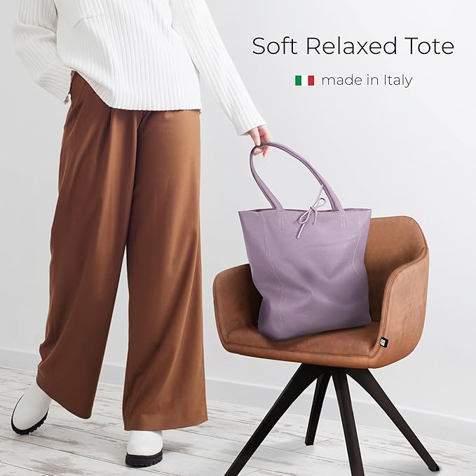 Italian Calf Leather Tote for Women - Image 4