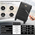 20 Inch Hardside Carry On Luggage - Image 2