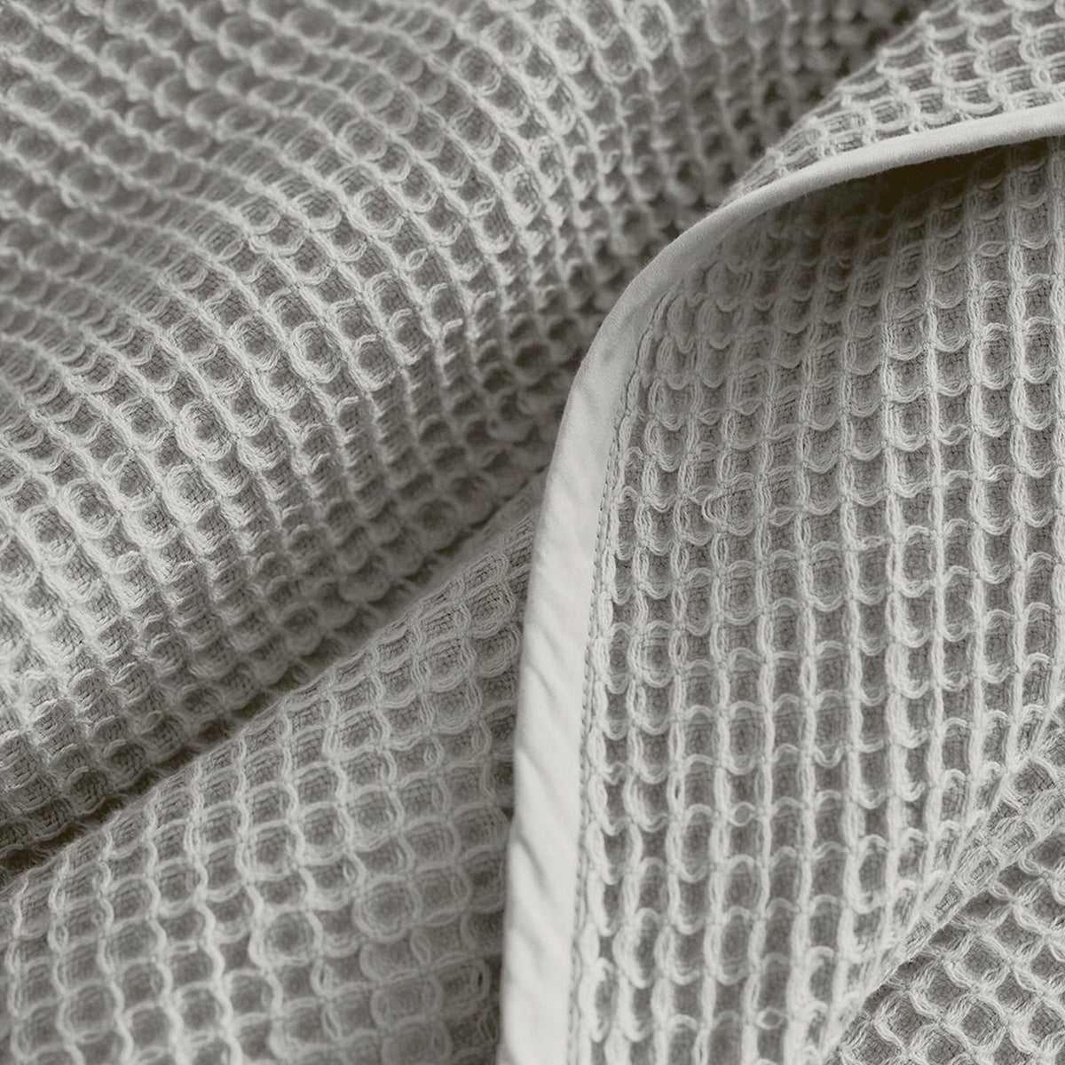 Waffle Bed Blanket (Pewter / King/California King)