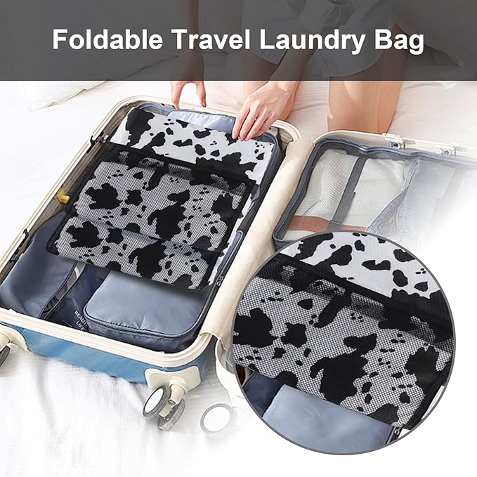 Femuar Laundry Bag Backpack Durable Laundry Bag - Image 5
