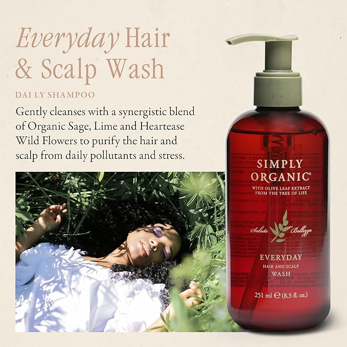 Hair & Scalp Wash Shampoo Made in Italy, All Natural Cruelty Free Hair Care - Image 2