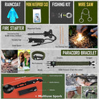 Survival Kit, Camping Axe, Crossbody Bag - Image 7