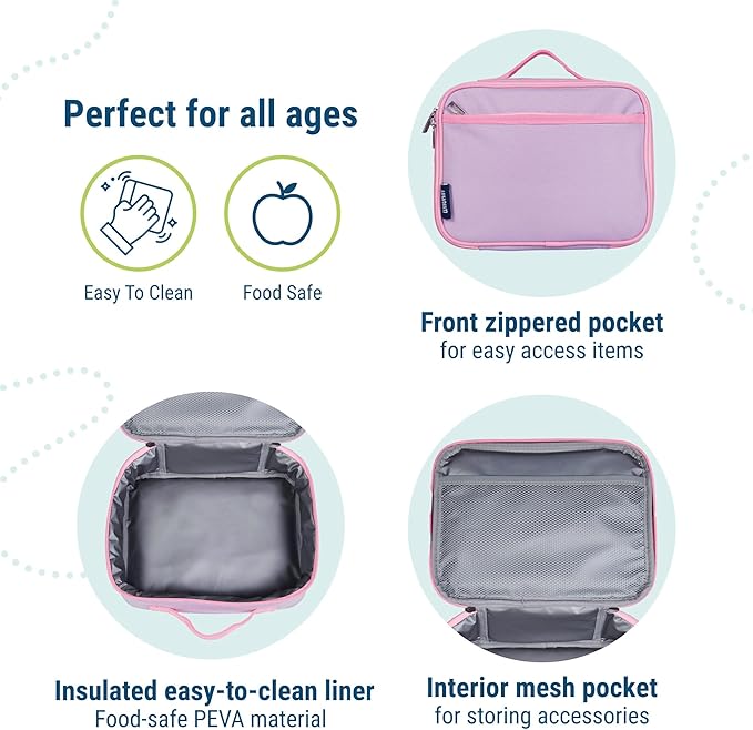Wildkin Kids Insulated Lunch Box – Durable and Reusable - Image 4
