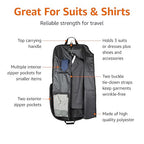 Amazon Basics 43" Premium Garment Bag - Image 3