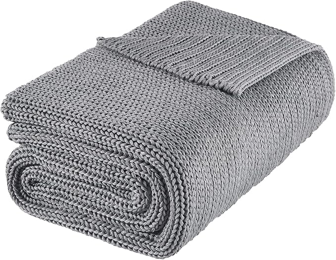 L'AGRATY Knitted Weighted Blanket by LAGRATY