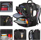 VECKUSON Laptop Backpack, 15.6 Inches - Image 4