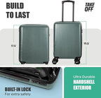 Take OFF Luggage Personal Item 3.0 – 18x14x8 Underseat Carry On - Image 6