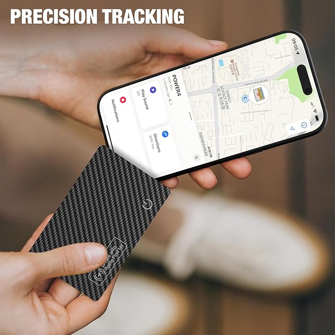 WHEREMYLUV-Item-Finder-for-Wallet, Ultra Thin Bluetooth Tracker Card Compatible - Image 4