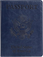 TIGARI Passport Holder for Travel Women Men, PU Leather Passport Wallet Cover by TIGARI
