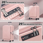 2 Pieces 20/29 Luggage Sets, 20 Inch Cabin Luggage - Image 3